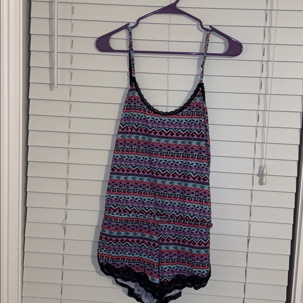 Pajama romper